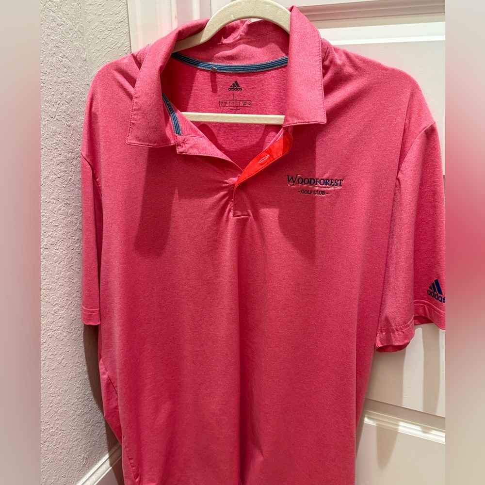 Adidas Men's Golf Shirt Large